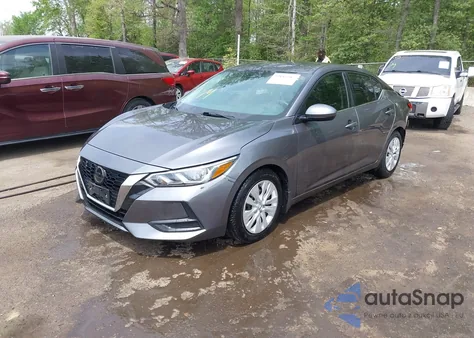 2020 Nissan Sentra S Xtronic Cvt z USA, uszkodzony, nr VIN 3N1AB8BV3LY310761